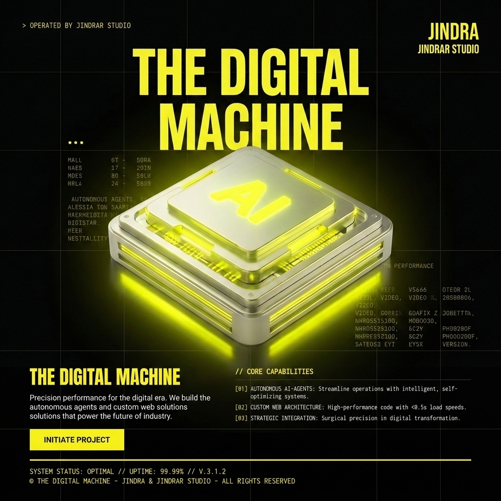The Digital Machine 3D AI